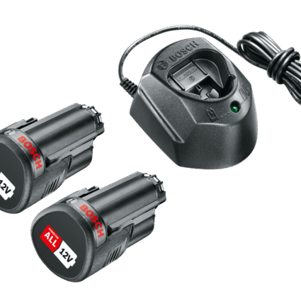 Bosch Aku + laadija (12V 2x1
