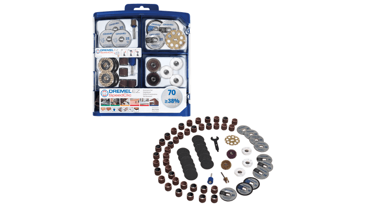 DREMEL EZ SpeedClic tarvikute komplekt 70-osaline SC725