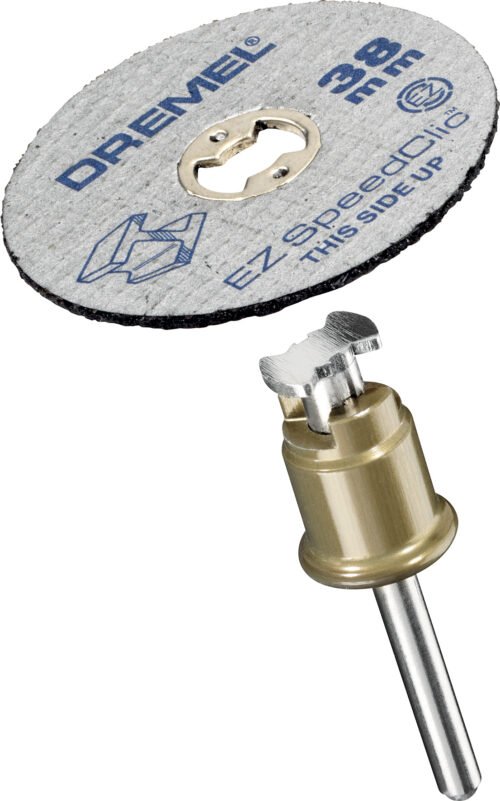 DREMEL lihvimisspindel + metalllõikekettad D=38,0, 2tk SC406