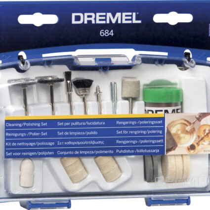 DREMEL puhastus -ja poleerimiskomplekt 20-osaline 684 | Tarvikud>Dremeli tarvikud | Bosch | Trollo.ee | Üle 10 000 toote