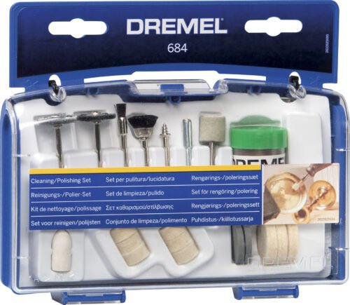 DREMEL puhastus -ja poleerimiskomplekt 20-osaline 684 | Tarvikud>Dremeli tarvikud | Bosch | Trollo.ee | Üle 10 000 toote