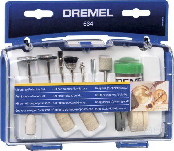 DREMEL puhastus -ja poleerimiskomplekt 20-osaline 684