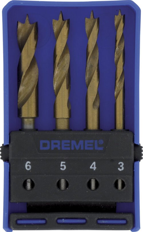 DREMEL puidupuuride komplekt 3/4/5/6 mm 636