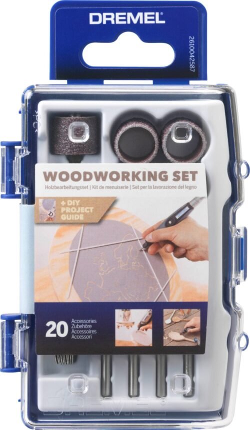 DREMEL puidutööde komplekt 20-osaline 681