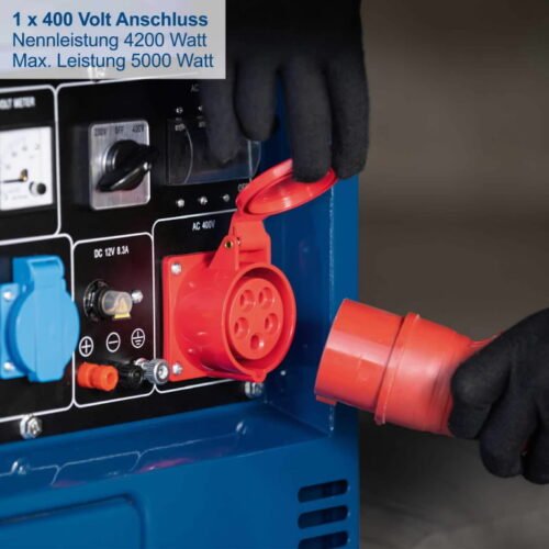 Elektrigeneraator diisel SG5200D, Scheppach