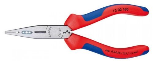 Elektrikutangid 160mm 0,5-0,75/1,5/2,5mm2 comfort käepide, Knipex