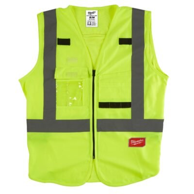 Hästinähtav vest Milwaukee HI-VIS (kollane) - XXL Kaitsevahendid>Tööriided | Trollo.ee | Üle 10 000 toote