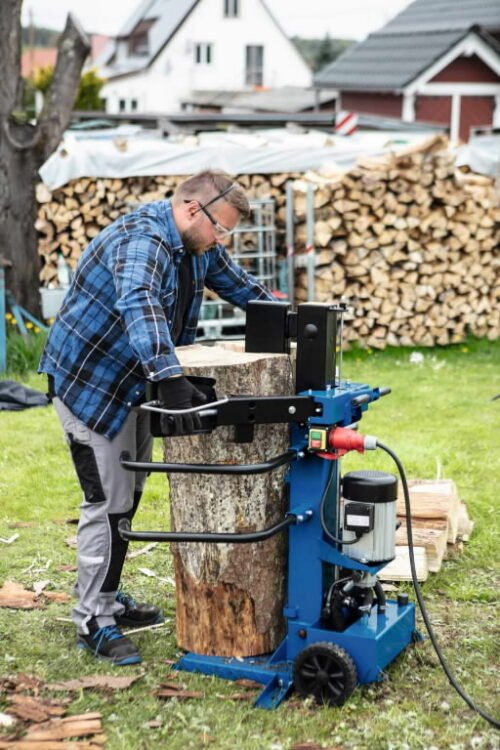 Hüdrauliline vertikaalne puulõhkuja COMPACT8, 8T 400V, Scheppach