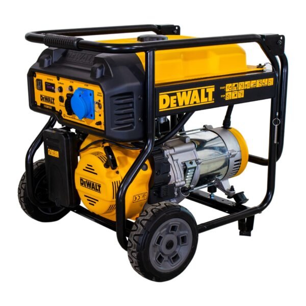 Generaator Dewalt DXGNP65E - 230V/ pidev 6000W/maksimaalne 6500W, rattad