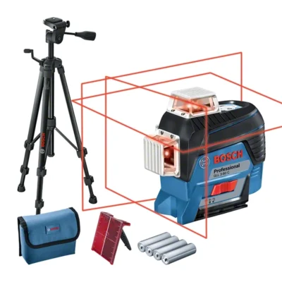 Joonlaser Bosch GLL 3-80 C (patarei AA) + statiiv BT 150 | Mõõteriistad>Laserid ja niveliirid>Pöördlaserid | Bosch | Trollo.ee | Üle 10 000 toote
