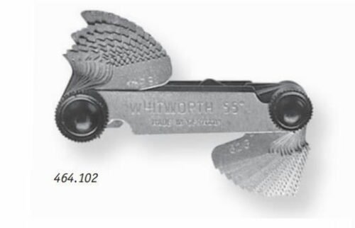 Keermekamm mudel 464 WW/0,25-6,0mm/52tk, Scala