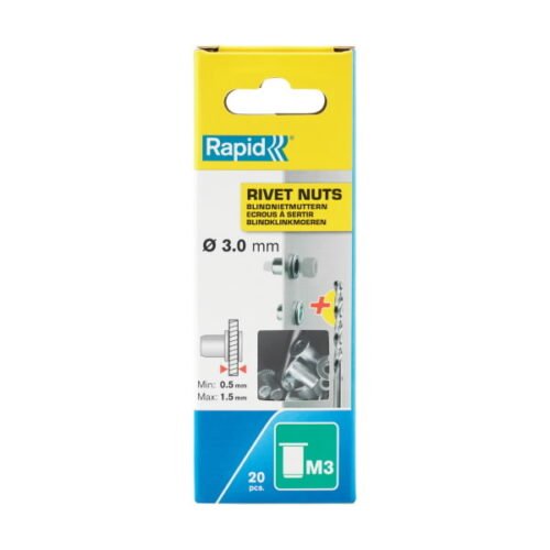 Keermeneet M3 20tk +puur, Rapid