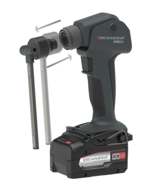 Kontrollvalgusti pea MULTILIGHT CONNECT karkassile, 750 lm CAS, Scangrip