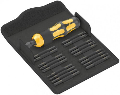 Kraftform Plus 1/4´´ löökkruvikeeraja komplekt, 19 osa, Wera