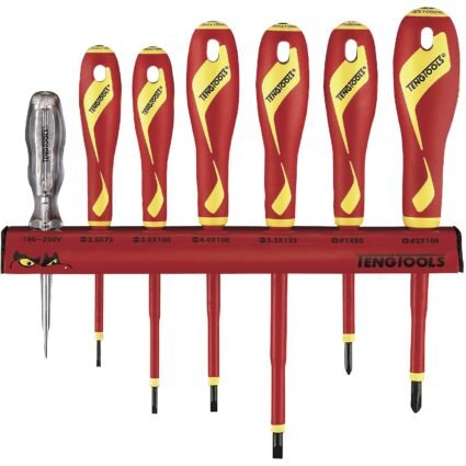 Kruvitsakomplekt 1000 V Teng Tools WRMDV07N | Käsitööriistad>Kruvikeerajad>Kruvikeerajate komplektid | Teng Tools | Trollo.ee | Üle 10 000 toote