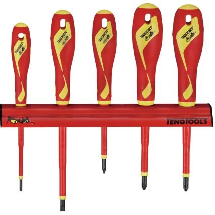 Kruvitsakomplekt - 1000 V seinastendiga Teng Tools WRMDV05N | Käsitööriistad>Kruvikeerajad>Kruvikeerajate komplektid | Teng Tools | Trollo.ee | Üle 10 000 toote