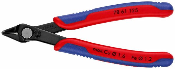 Külglõiketangid Super Knips 125mm D1,6mm, Knipex