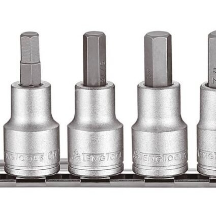 Kuuskantpadrunotsakute komplekt. 1/2" nelikantkinnitusega. Teng Tools M1209AF | Käsitööriistad>Padrunid>Padrunite komplektid | Teng Tools | Trollo.ee | Üle 10 000 toote
