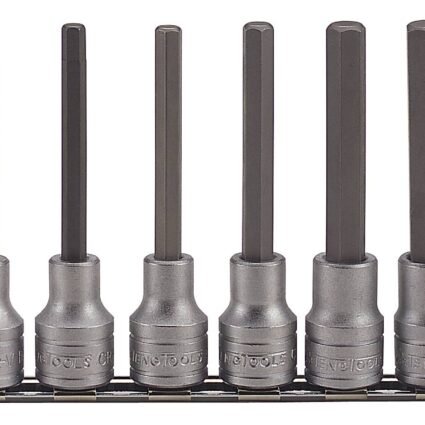 Kuuskantpadrunotsakute komplekt. 1/2" nelikantkinnitusega. Teng Tools M1211 | Käsitööriistad>Padrunid>Padrunite komplektid | Teng Tools | Trollo.ee | Üle 10 000 toote