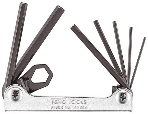 Kuuskantvõtmed komplektis Teng Tools 1471MM - 1471MMA | Käsitööriistad>Torx -ja kuuskantvõtmed | Teng Tools | Trollo.ee | Üle 10 000 toote
