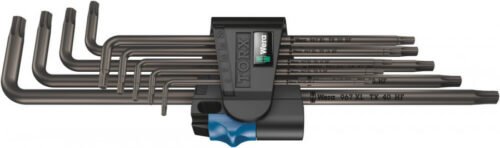L-Torx komplekt pikad TX8-40 XL hoidmisfunktsiooniga, Wera