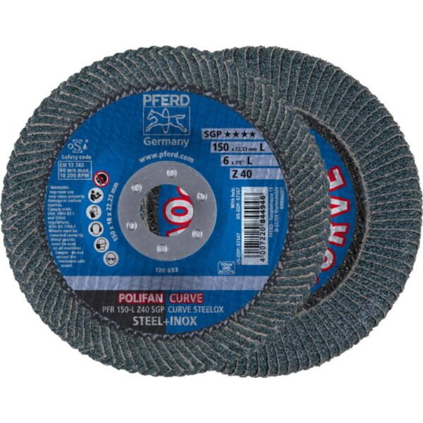 Lamellketas SGP CURVE STEELOX 150mm Z40 L PFR, Pferd