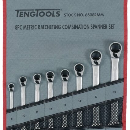 Lehtsilmusnarrevõti Teng Tools 6508RMM | Käsitööriistad>Mutrivõtmed>Lehtsilmusnarred | Teng Tools | Trollo.ee | Üle 10 000 toote