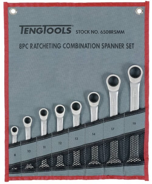 Lehtsilmusnarrevõtmete komplekt Teng Tools 6508RSMM | Käsitööriistad>Mutrivõtmed>Lehtsilmusnarred | Teng Tools | Trollo.ee | Üle 10 000 toote