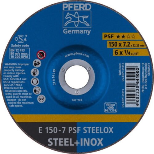 Lihvketas PSF Steelox 150x7