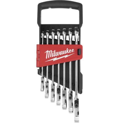 Liigendiga lehtsilmusnarrevõtmete komplekt Milwaukee, 7-osaline