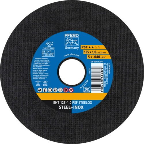 Lõikeketas PSF Steelox 125x1mm, Pferd