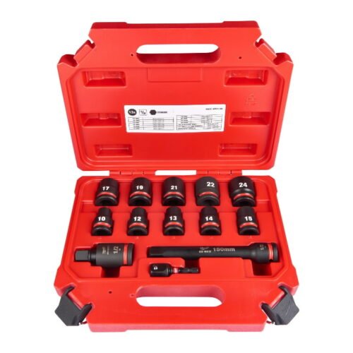 Löökpadrunite komplekt Milwaukee Shockwave  1/2" - 13 osaline