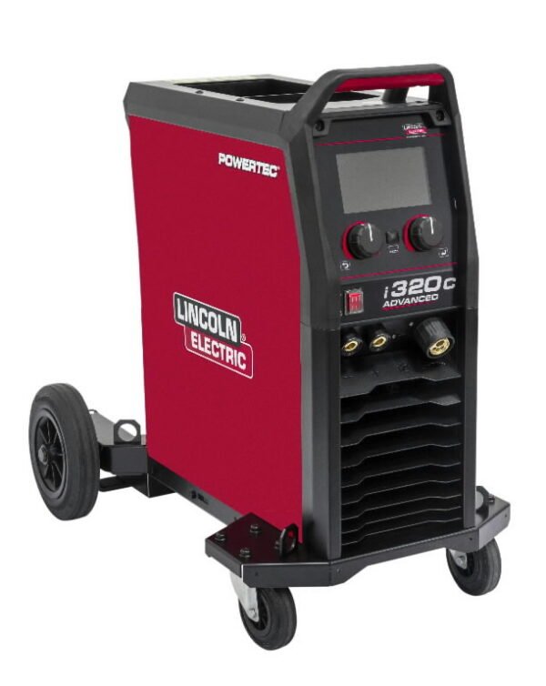 MIG-keevitusseade Powertec i320C Advanced (koos MIG-põletiga, Lincoln Electric