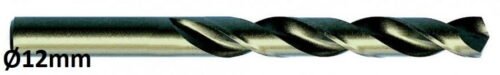 Metallipuur DIN338 HSSE-Co Ø12mm 5tk
