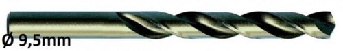 Metallipuur DIN338 HSSE-Co Ø9