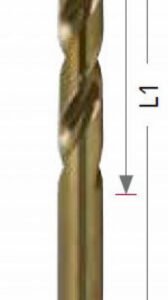 Metallipuur DIN338 HSSE-Co5 Ø8