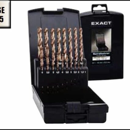 Metallipuuride komplekt 25 osa Ø1-13mm HSSE-Co5