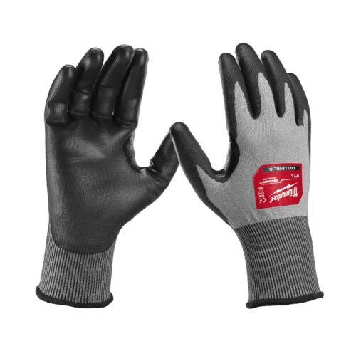 Milwaukee C-lõikekindlusega HI-DEX kindad - XL/10 - 12tk