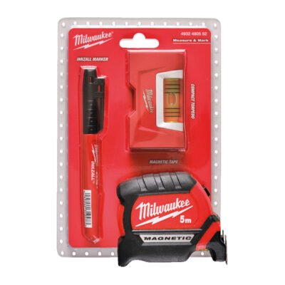 Mõõdulint Milwaukee 5m (magnetiga) +  vesilood 7