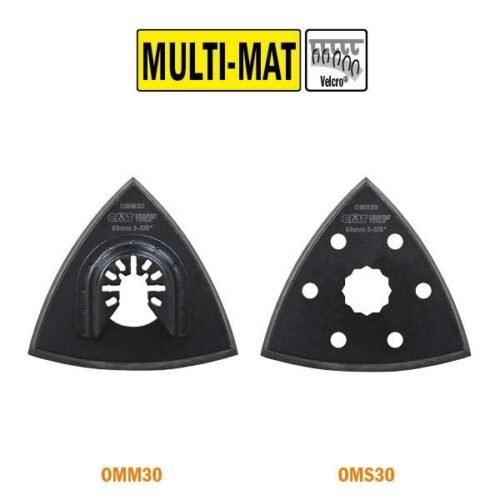 Multitööriista lihvtald, kolmnurk 93mm Velcro, CMT