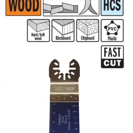 Multitööriista tera puidule 34mm Z14TPI Precision cut HCS