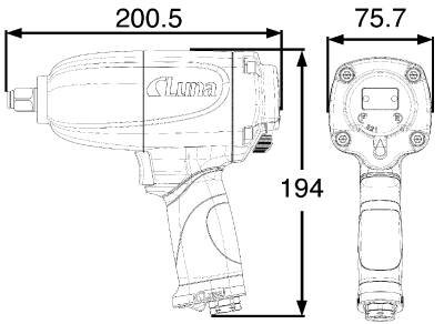 Mutrikeeraja Luna AIW 1/2" PC AIW 1/2" TH
