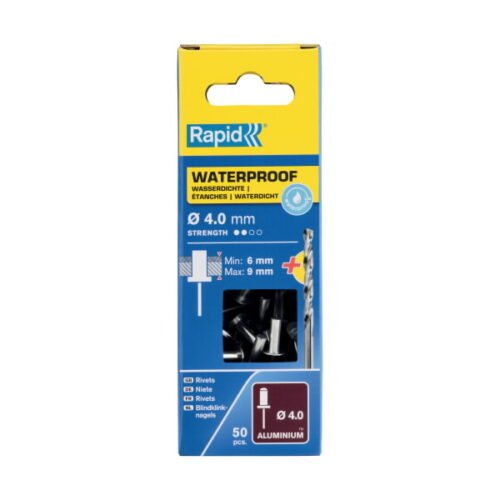Neet veekindel 4,0x12mm 50tk + Drill C, Rapid