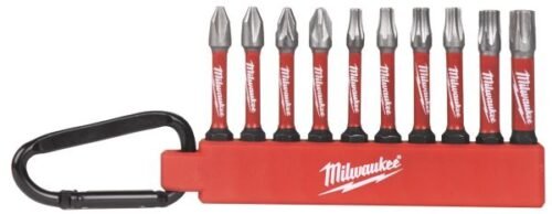 Otsakute komplekt Milwaukee Shockwave 50mm PH/PZ/TX - 10 osaline | Käsitööriistad>Kruvikeerajad>Otsakute komplektid | Milwaukee | Trollo.ee | Üle 10 000 toote