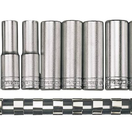 Padrunid komplektis. 1/2" nelikantkinnitusega. Teng Tools M1207 | Käsitööriistad>Padrunid>Padrunite komplektid | Teng Tools | Trollo.ee | Üle 10 000 toote