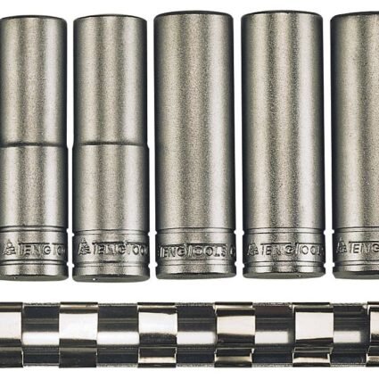 Padrunid komplektis. 1/2" nelikantkinnitusega. Teng Tools M1208-6 | Käsitööriistad>Padrunid>Padrunite komplektid | Teng Tools | Trollo.ee | Üle 10 000 toote