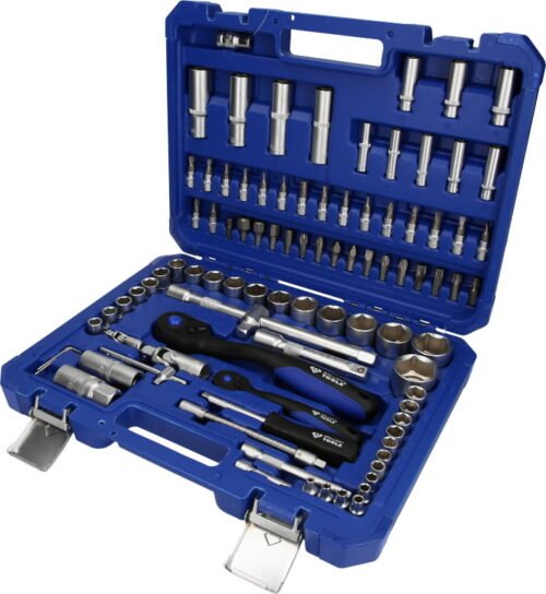 Padrunikomplekt, 1/4``+1/2``, 94-osa, Brilliant Tools