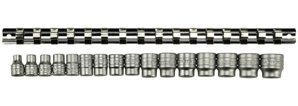 Padrunikomplekt. 3/8" nelikantkinnitusega. Teng Tools M3816
