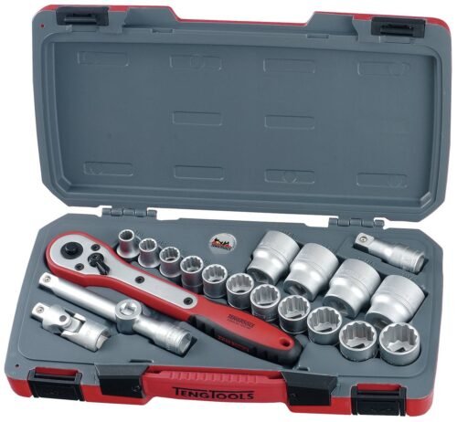 Padrunvõtmekomplekt. 1/2'' nelikantkinnitusega. Teng Tools T1220AF | Pole olemas | Teng Tools | Trollo.ee | Üle 10 000 toote