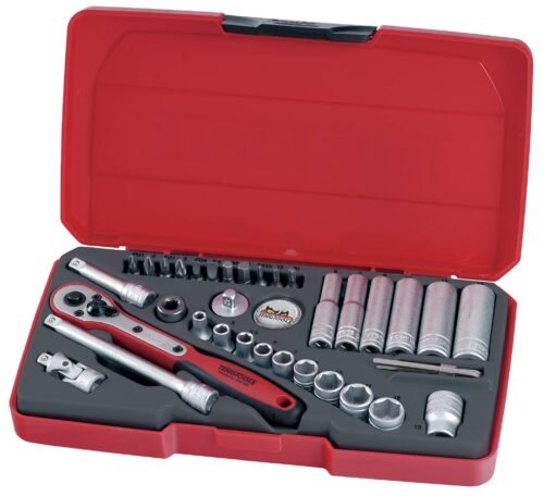 Padrunvõtmekomplekt. 1/4'' nelikantkinnitusega Teng Tools T1436 | Käsitööriistad>Padrunid>Padrunite komplektid | Teng Tools | Trollo.ee | Üle 10 000 toote